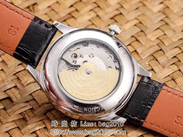 LONGINES浪琴 經典大三針 全自動機械 精品男士腕表 WSS1709